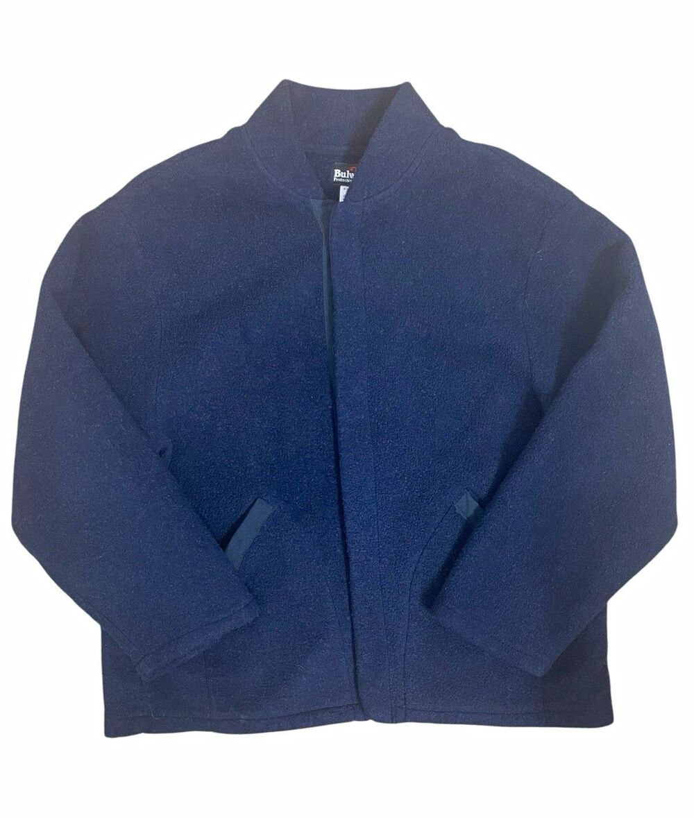 Bulwark Flame Resistant Nomex Blue Work Jacket Men's XL CA22763